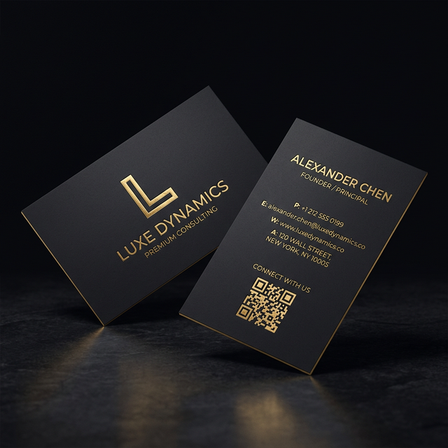 Premium Visitenkarten Design