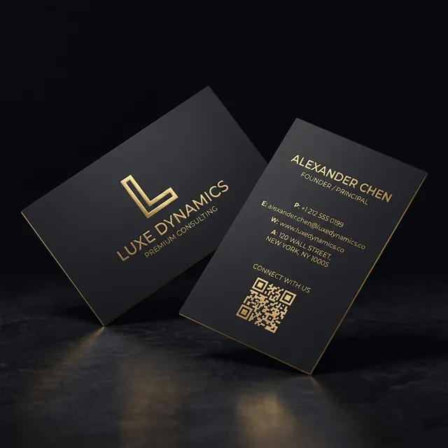 Premium Visitenkarten Design